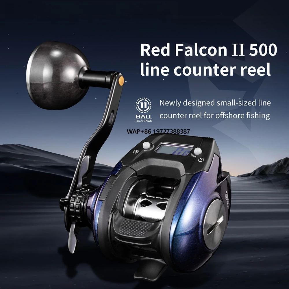 

Электрическая катушка для рыбалки с цифровым дисплеем, левосторонняя, высокоскоростная, передаточное число 7.6:1, для морской, береговой и лодочной рыбалки