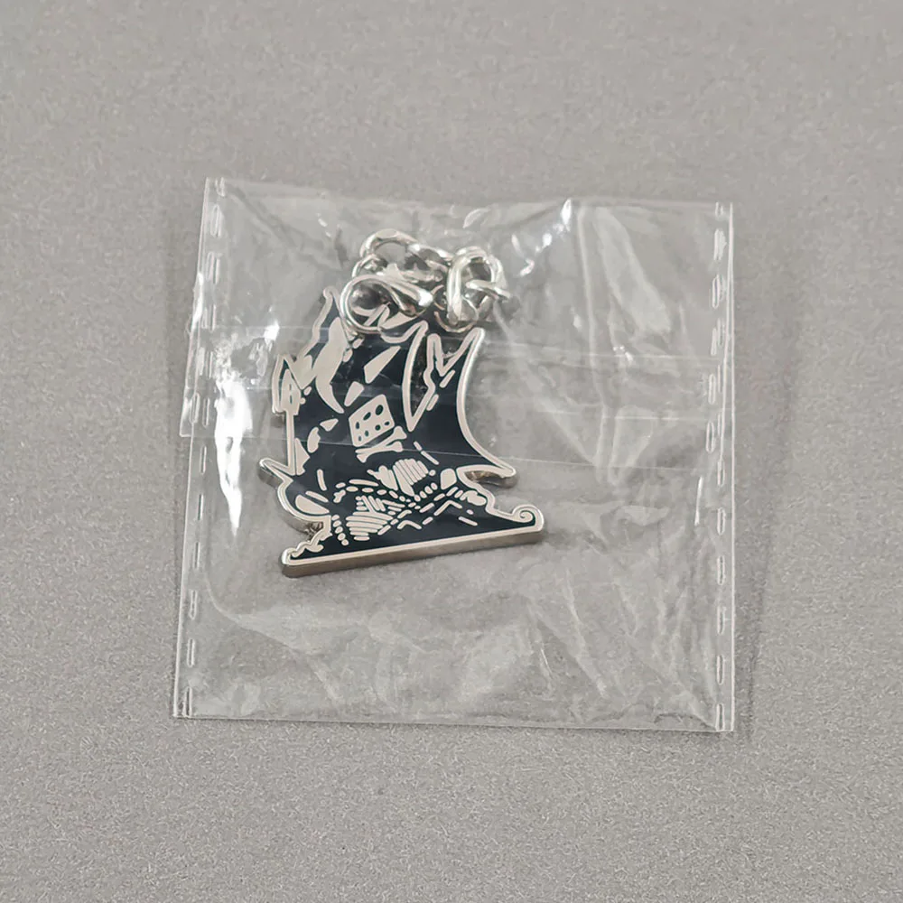 The Pirate Bay Seemonster Oktopus Metall-Schlüsselanhänger Piratenschiff Emaille-Schlüsselring Segelboot Gothic Fan Collection Anhänger Geschenk – Detail 12