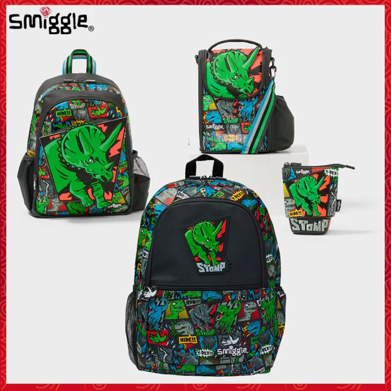 New Genuine Australia Smiggle School Bag Student Stationery Meal Package Mini Backpack School Kid'S Gift