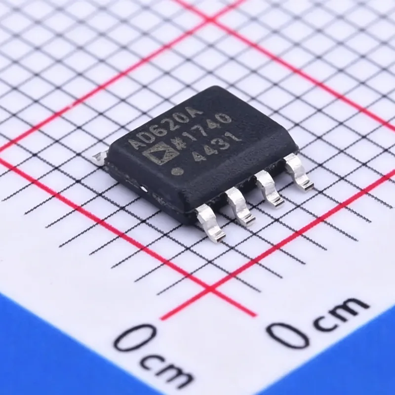 5PCS/LOT AD620ARZ-REEL marking AD620A Instrumentation Amplifier 1 Circuit 8-SOIC