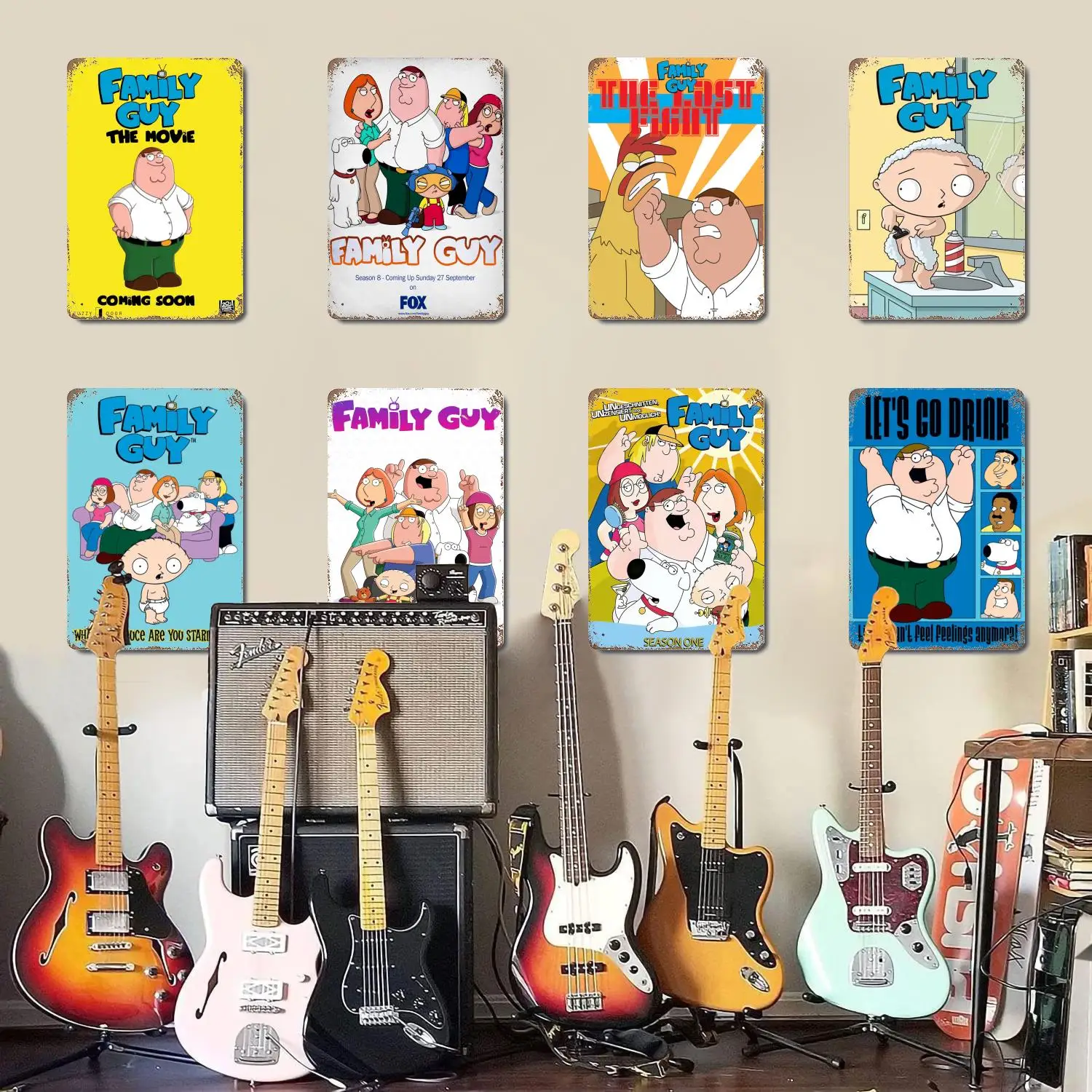 Семейный парень анимация металлические вывески настенный декор винтажные жестяные вывески капитан металлический плакат Декор для бара, паба, клуба, украшение стены