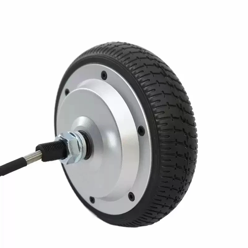 6.5 Inch 24V-48V DC 8n Servo Hub Motor Single-Axis ZLLG65ASM250-4096 Driver Straight Flow Robot AGV Encoder