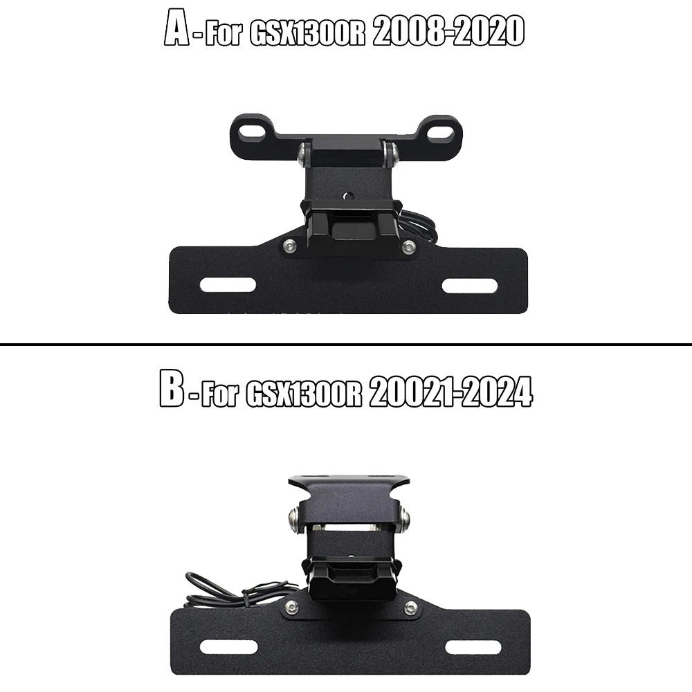 For SUZUKI HAYABUSA GSX1300R 2008-2020 License Plate Holder Rear Tail Tidy Fender Eliminator shield Bracket GSX 1300R 2021-2024 - view 4
