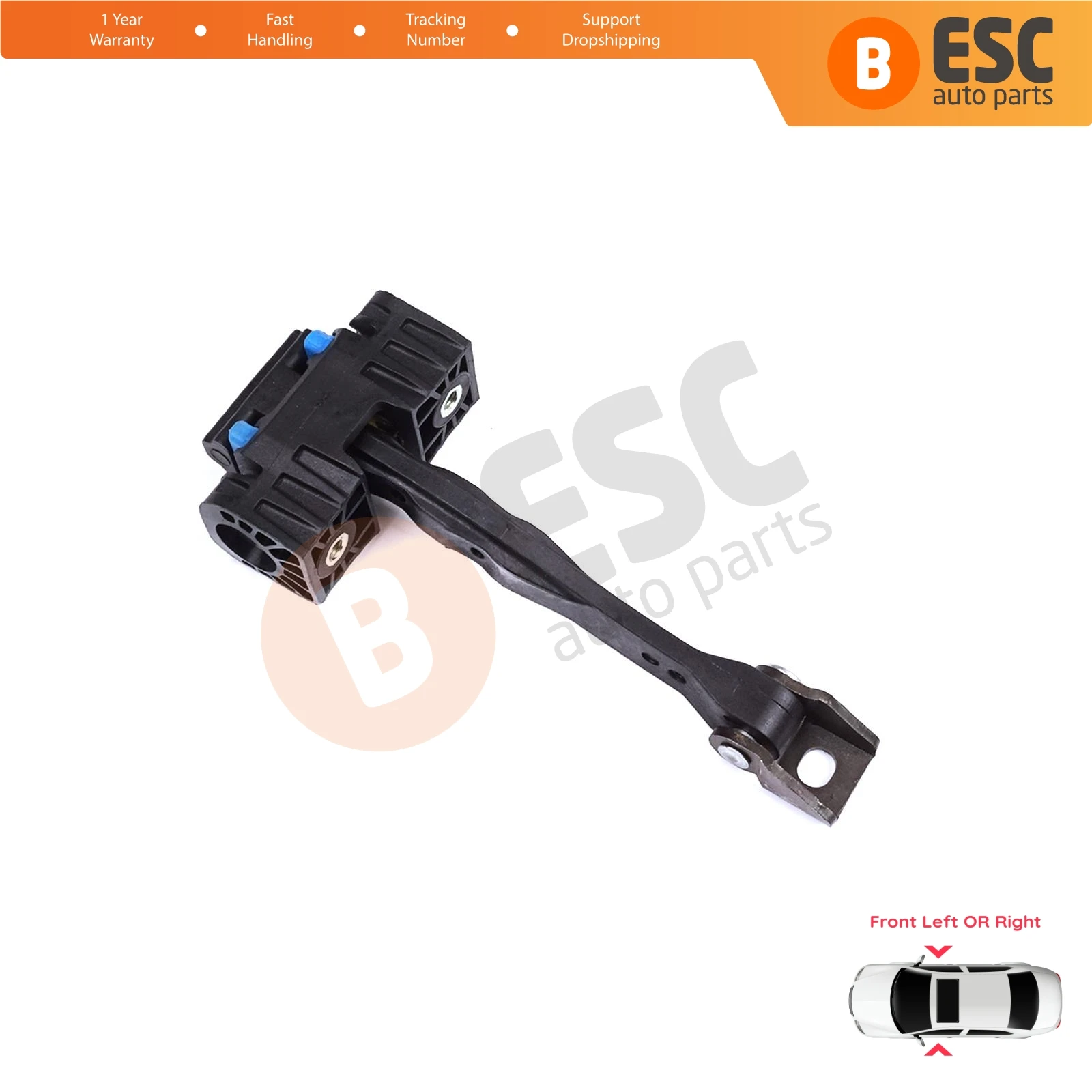 EDP1416 Front Door Stop Check Assy Limiter Strap for VW Tiguan MK2 AD BW 2016-2024 Allspace Seat Tarraco KN2 5NA837249