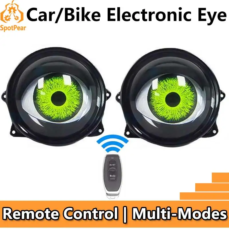 

Электронная фара для глаз дьявола ‌ Экран дисплея своими руками для ​ ​ Игрушка /Кукла /Робот /Машина /Мотоцикл /Велосипед