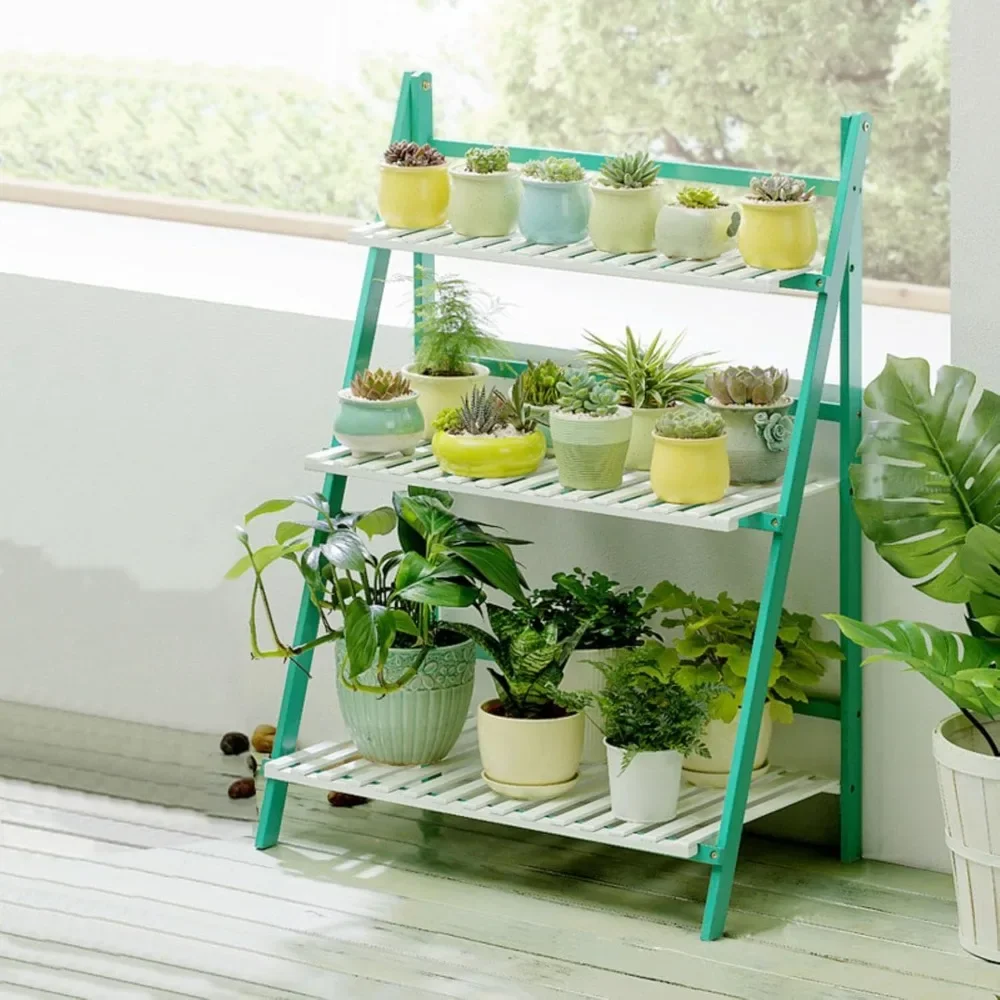 Tall Plant Stand,Outdoor for Multiple| Plants,Large Tall Plant Shelf Rack（Size：70×40×96）