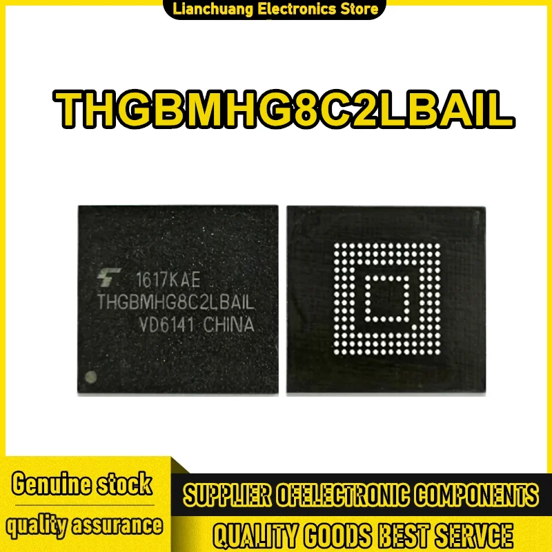 

THGBMHG8C2LBAIL 32GB 5.1 version eMMC flash memory granule 0-10 IC New Original in Stock