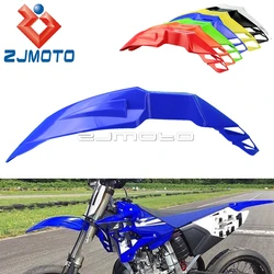 Universal Motorcycle Dirt Bike Daul Sport Blue Front Fender Motocross Front Mud Guard For Yamaha WR YZ YZF TTR 200 230 250 450