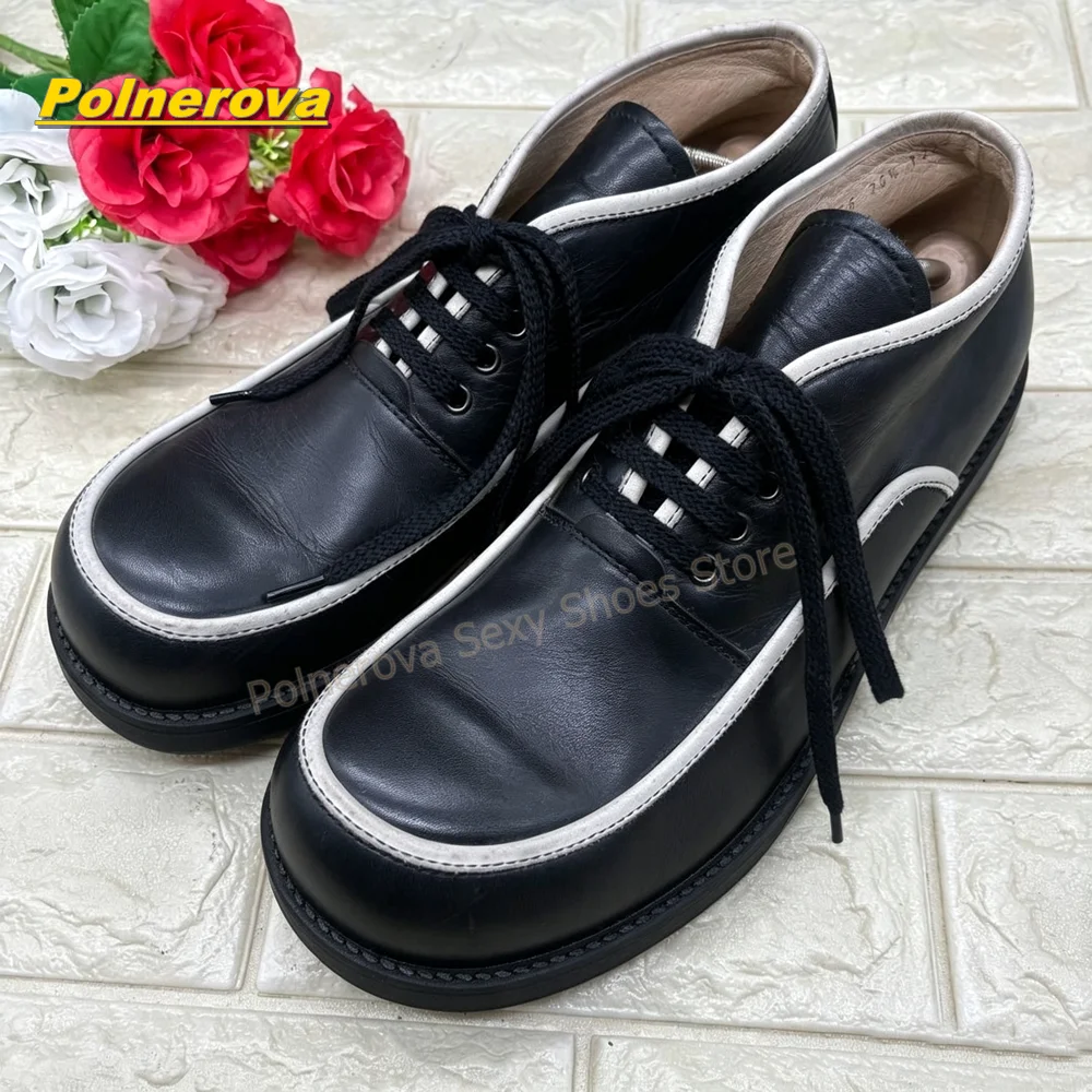 Street Fashion Walking - Scarpe da Coppia Retrò con Lacci,