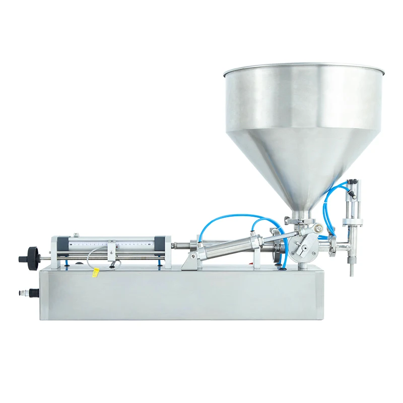 High Quality Liquid Filling Machine Piston Cosmetic Water Detergent Tomato Honey Jar Hot Sauce Bottle Liquid Filling Machine