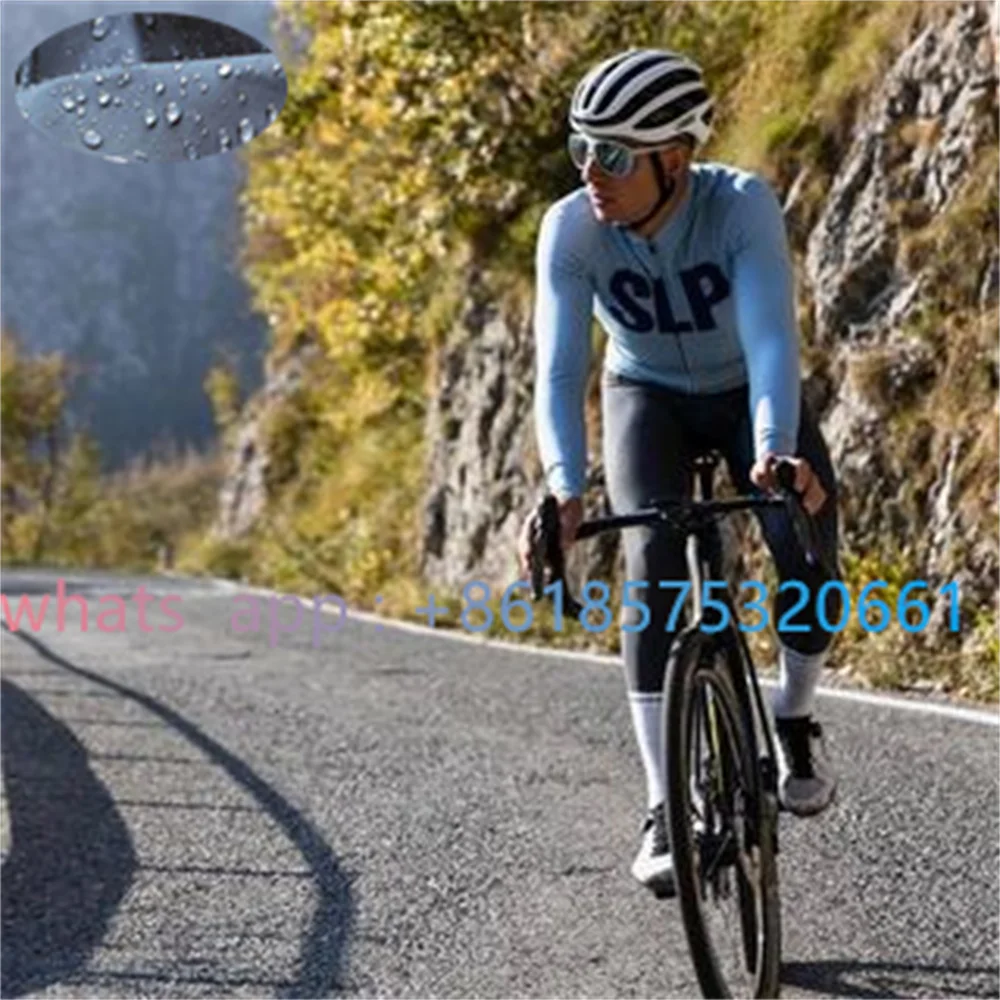 

slopline high performance jersey Cycling Mans Spring autumn Long Sleeve Thin Jersey Maillot team Ciclismo Masculina Bike Shirts