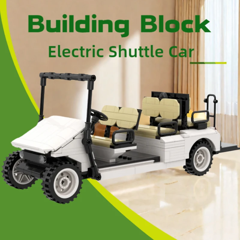 

635PCS Kids Building Blocks Electric Shuttle Car Model Home Decoration Children Toys For Boys Adults Collectible Gifts