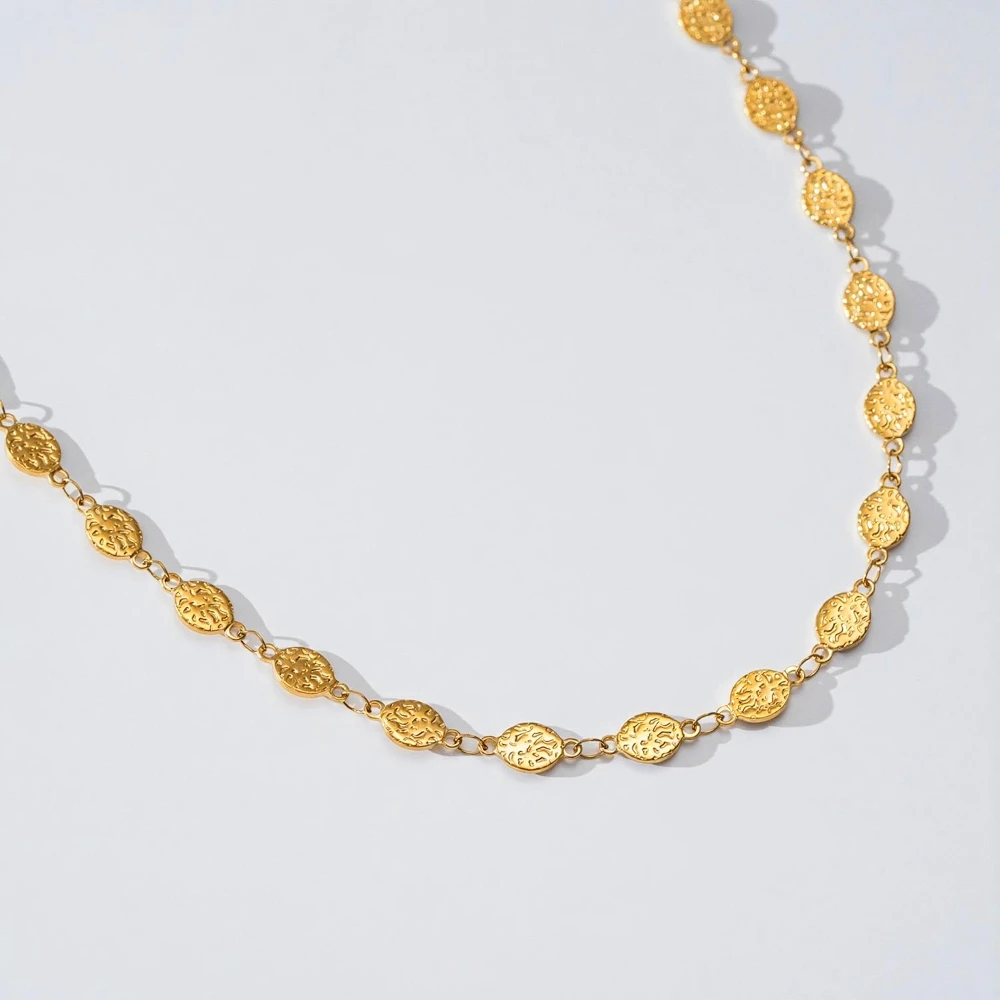 0,5m 1m Edelstahl PVD 18K Gliederketten für DIY-Halsketten, Armbänder, Schmuckherstellung, Großhandel, Ketten für Handarbeiten – Detail 3