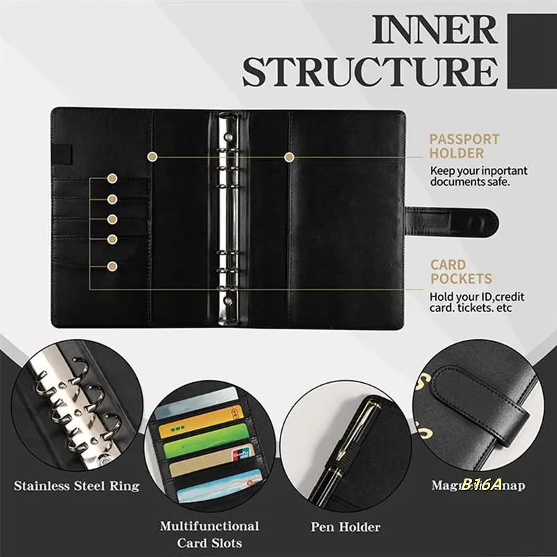 52 Week Money Saving Challenge Binder,Money Saving Binder With Savings Challenges Book And Cash Envelopes, White Easy Install