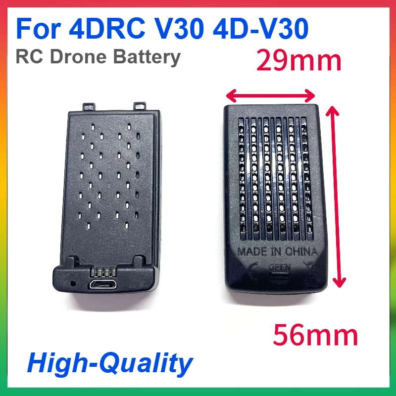 

High-Quality Drone Batterys for 4DRC V30 4D-V30 Remote Control Drone Battery Replacement Accessories