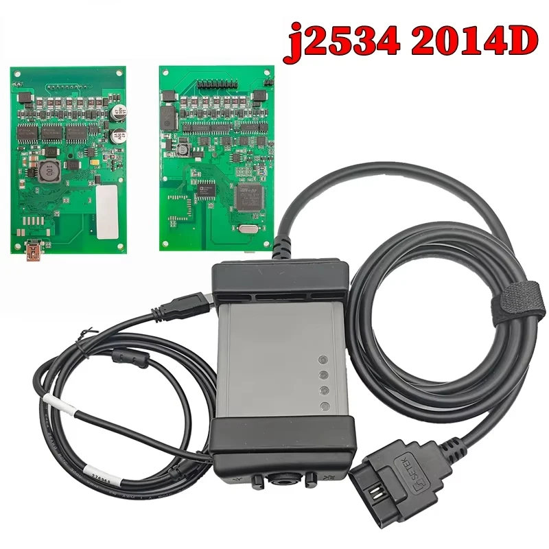 

1:1 DICE 2014D J2534 Модуль протокола-для Vo-lvo OBD2 Инструмент для обслуживания диагностического сканера автомобиля Быстрая доставка