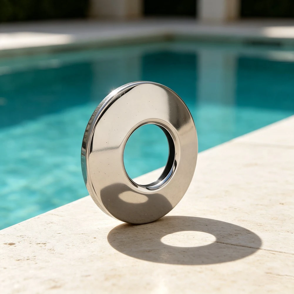 Hand Rail Escutcheon Escutcheon Plate Cover Built To Withstand Pool Environment Easy Installation For 1.9 Rail