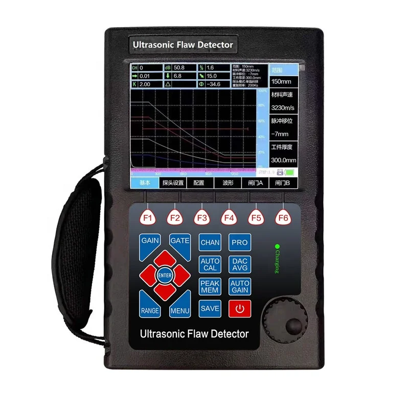 

Hot Sale ! KS910 Digital Ultrasonic Flaw Detector for The Non-destructive Testing Industry Scan Range (mm):0~10000 1000~15000