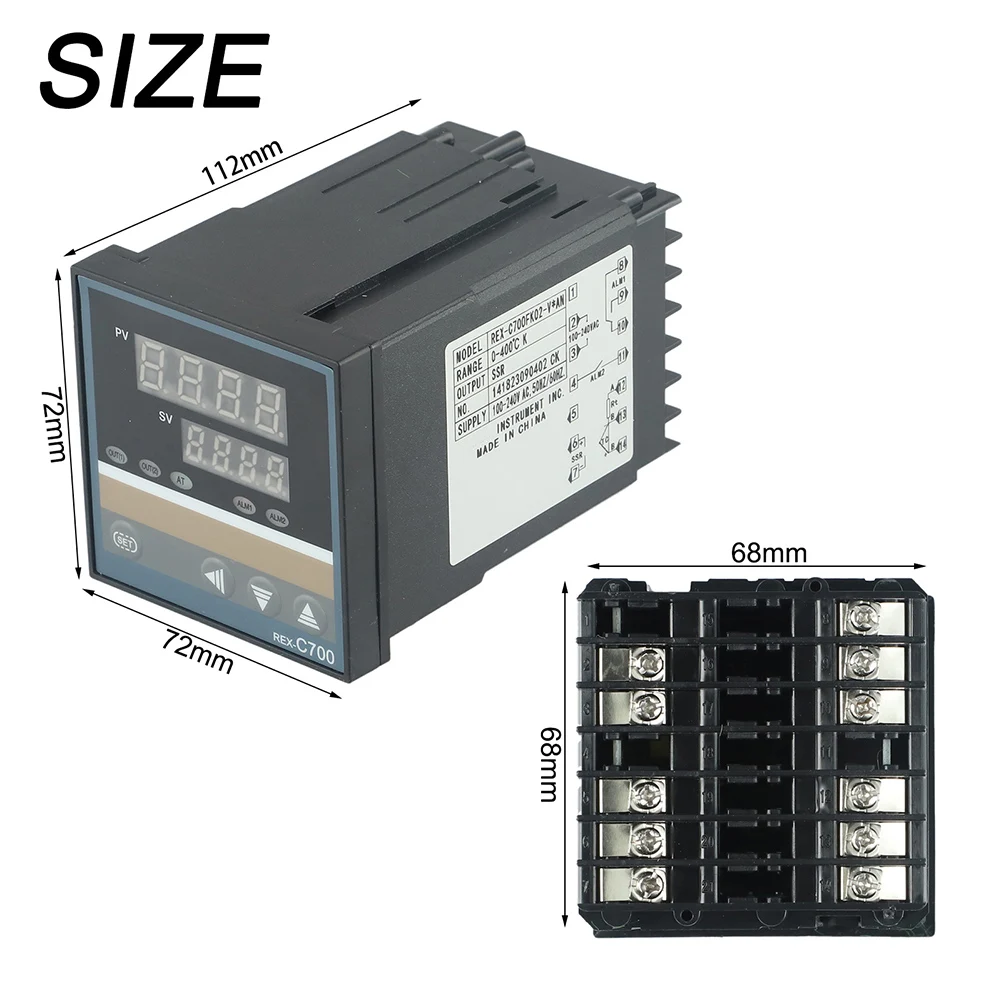PID Temperature Controller REXC700 VAN with Multi Sensor Input and For SSR Output for Industrial Control PID Temperature