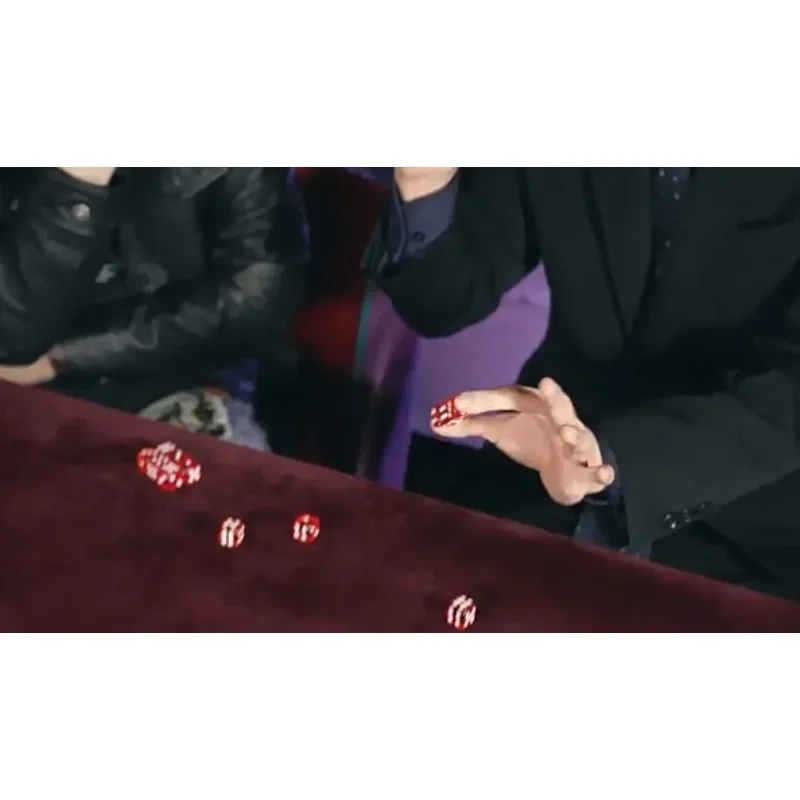 Связывающие игральные кости 2.0 от Nobuyuki Nojima, фокусы, представленные, с крупным планом, исполнитель, азартные игры, трюк, иллюзия, реквизит для магии