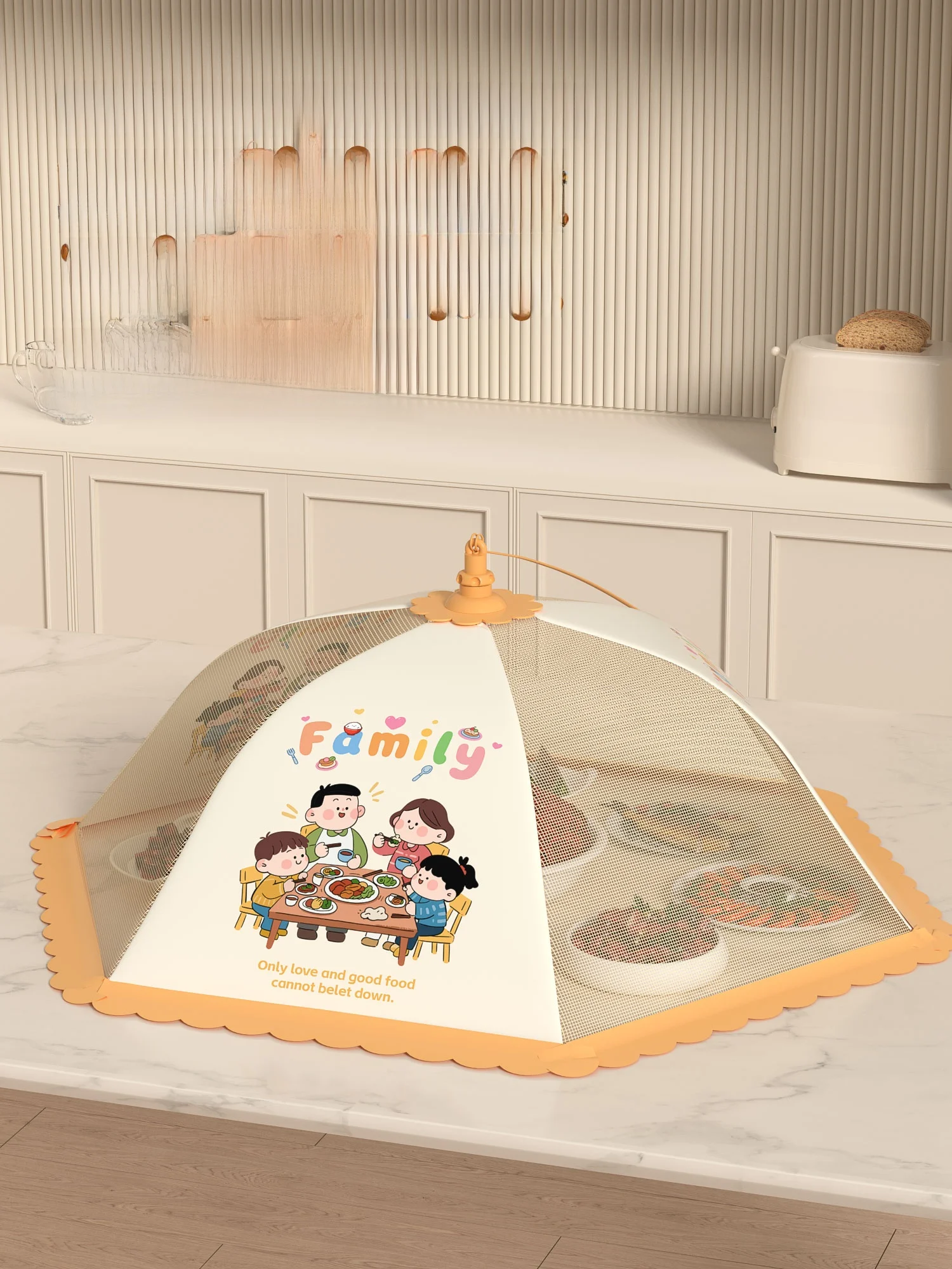 

Foldable Dining Table Food Cover Dustproof Flyproof New 2026 Home Use Leftovers Food Cover Table Dust Cover