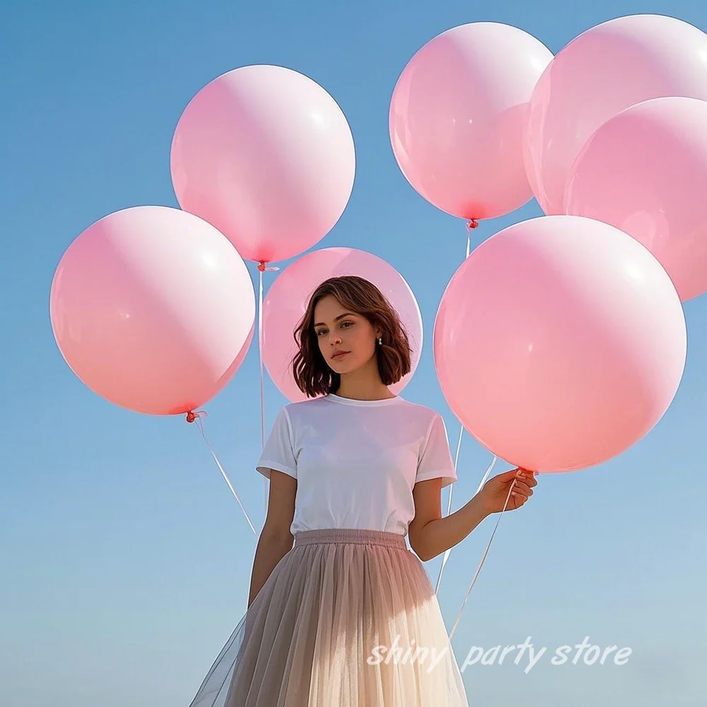 36 بوصة 90 سنتيمتر الباستيل بالونات عملاقة جامبو كبير المشاركة الزفاف الديكور عيد ميلاد سعيد الهواء الأرجواني الحلوى ماتي بالون الهيليوم