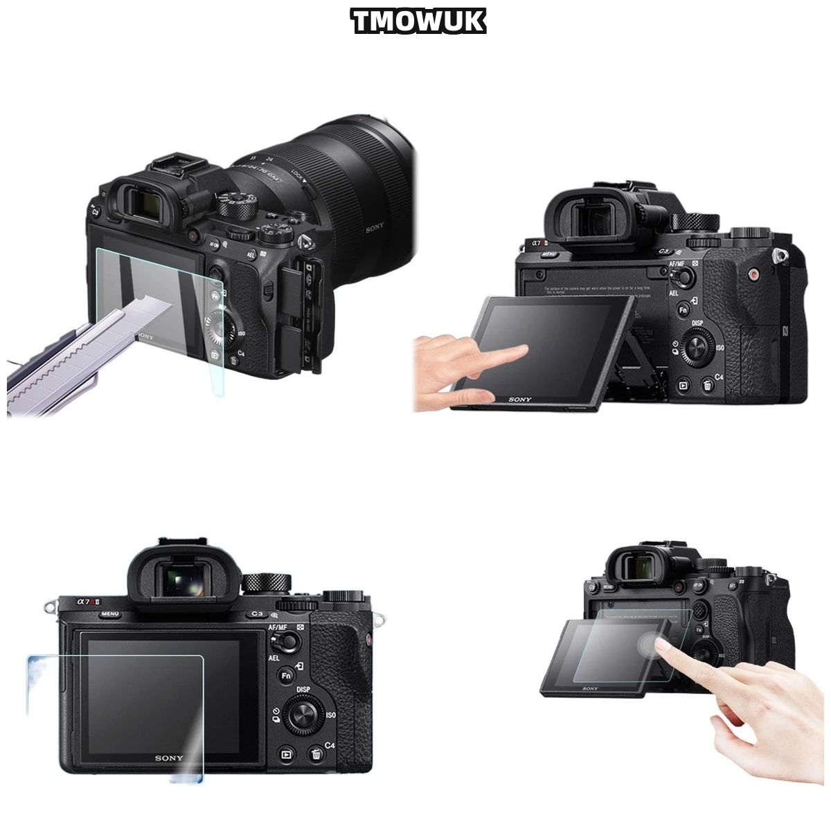 

For A7R5 A7RM5 A7RV, Impact-Resistant Glass, Keeps Your Camera Safe.