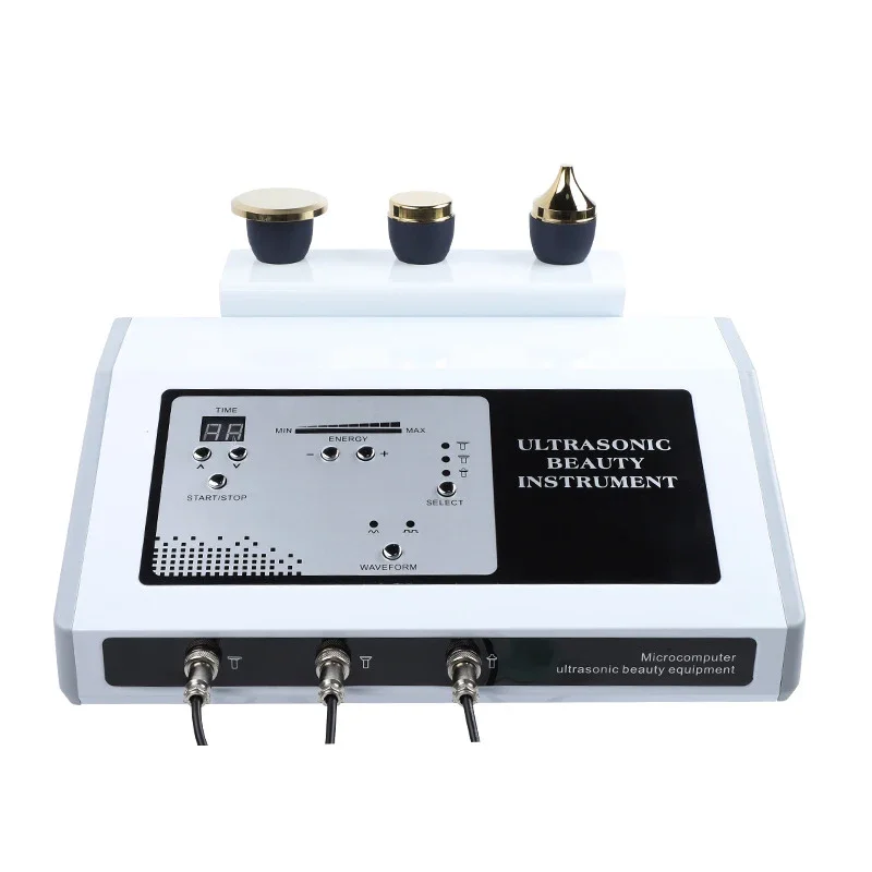 Three in one ultrasonic facial machine for removing spots, tattoos, anti-aging,  facial body massage, deep skin cleansing