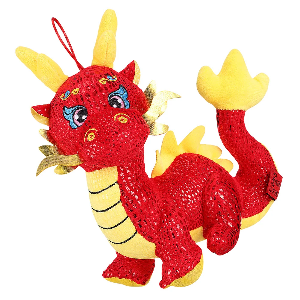 

Year of The Dragon Mascot Lovely Stuffed Animals Toys Plush Pp Cotton New Child