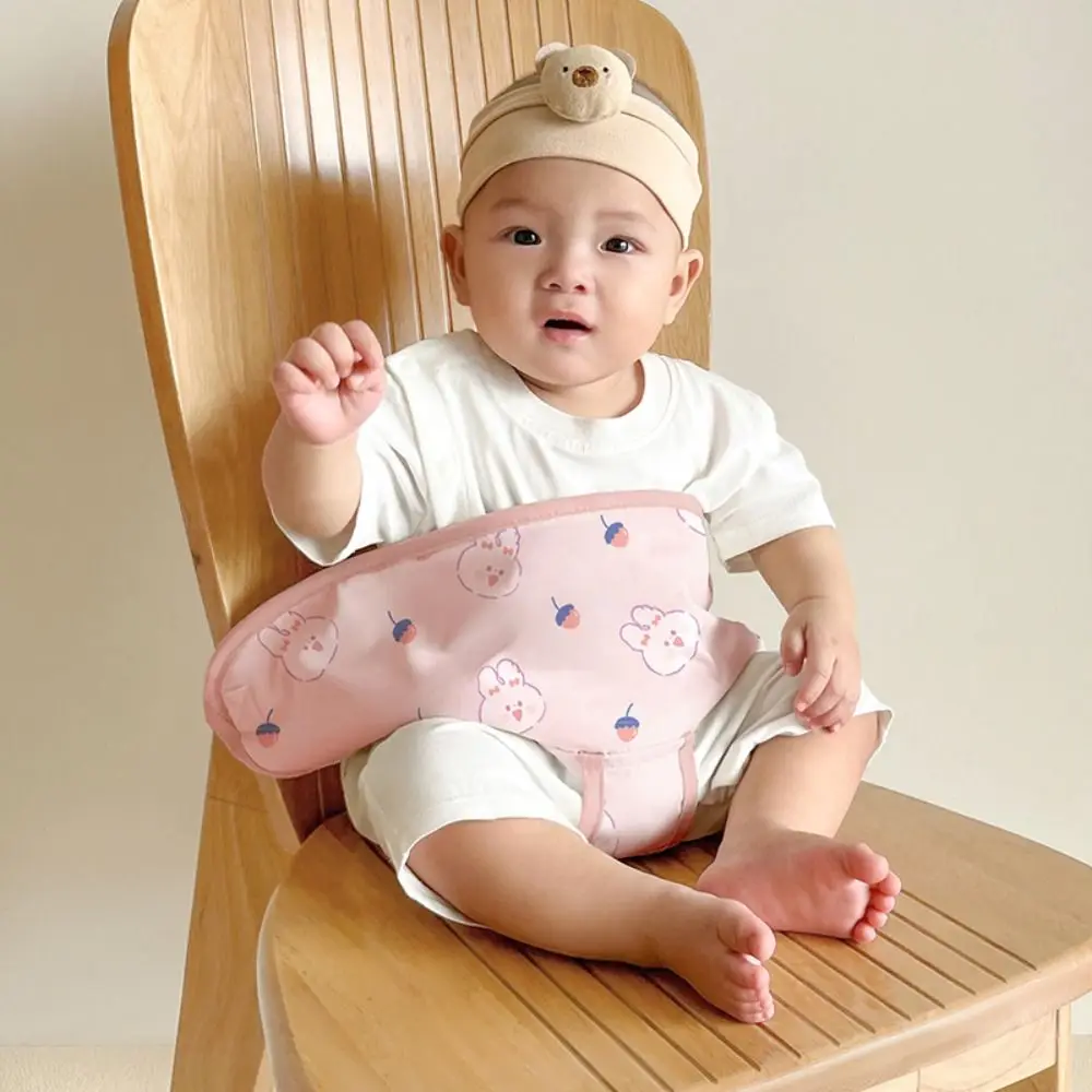 Cartoon Baby Seat Strap Rabbit Safety Stroller Fixed Belt Multifunctional Dining Chair Straps Feeding Chair Safety Belt Baby