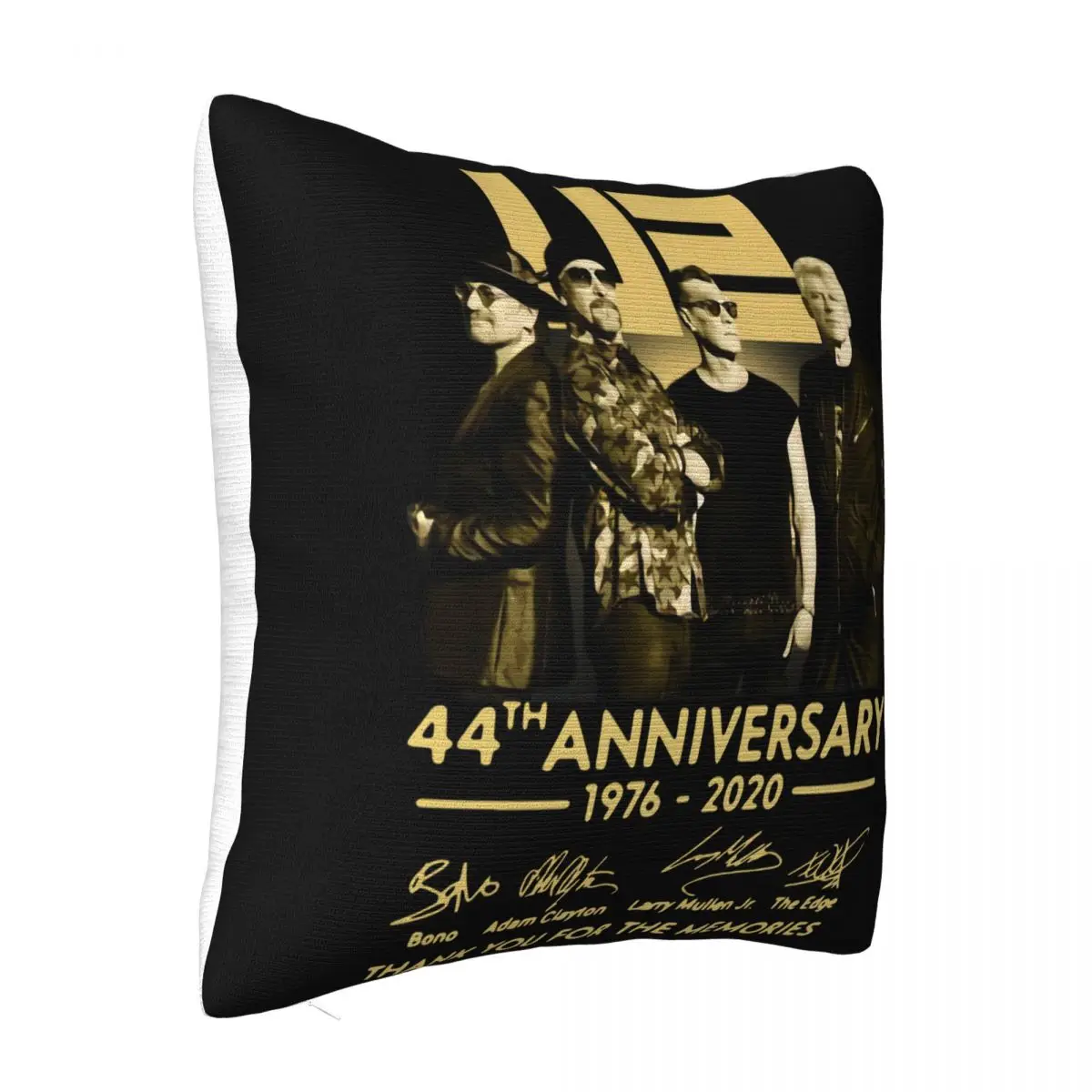 U2 Band 44Th Anniversary 1976 2020 Signed Gift Fan Thanks Size S 5Xl Baseball H Pillow Case