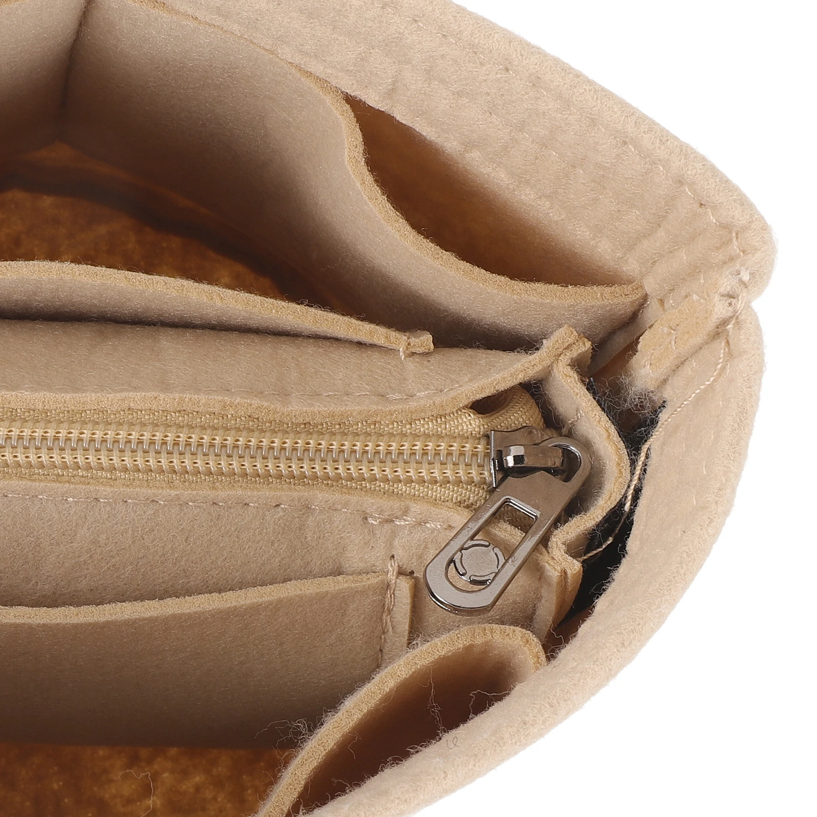 

Durable Felt Purse Organizer Insert For Handbags Large Capacity Cosmetic Bag Tote Organizer Women Handbag Accessories