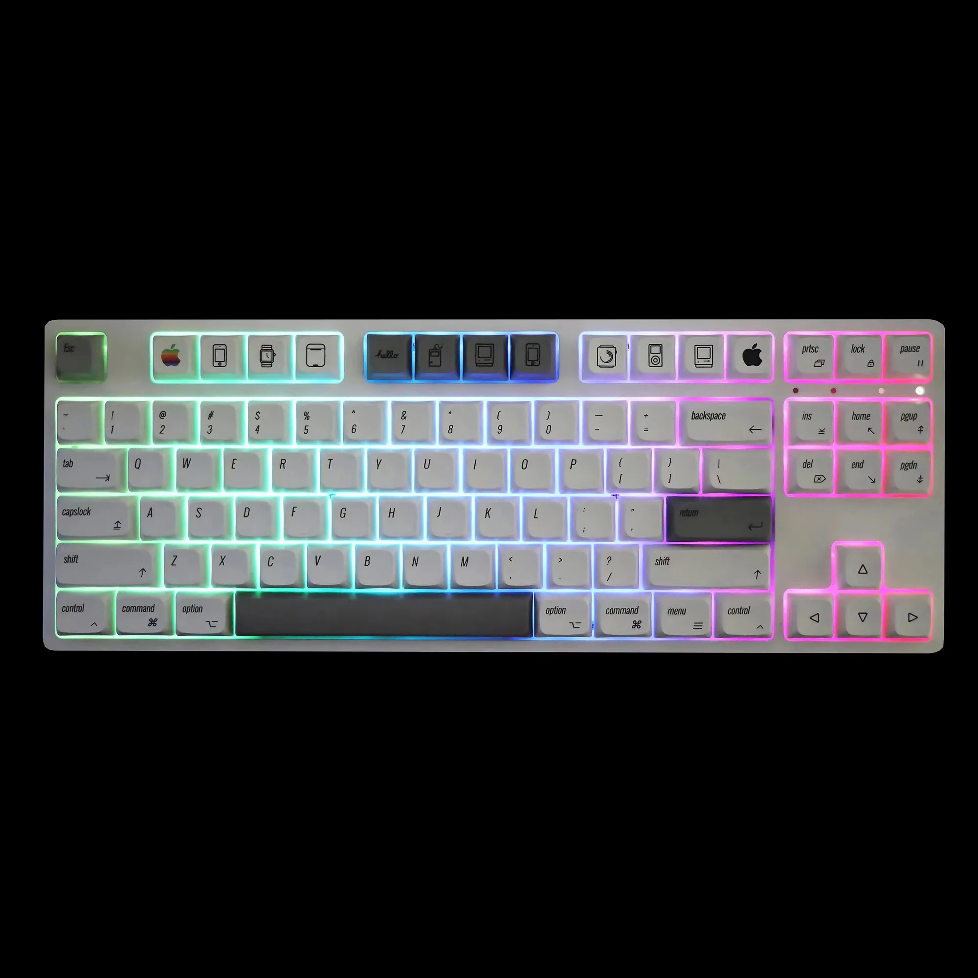 139 teclas/conjunto mac tema keycaps pbt corante subbed chave bonés xda perfil coreano keycap para wooting 60 64 68 80 teclado mecânico