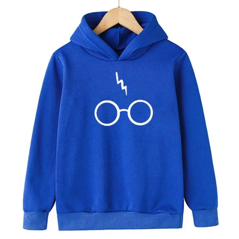 Fashionable and casual Harry Potter hooded sweatshirt for spring and autumn fun, cute boys and girls