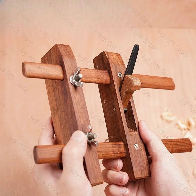 Carpenter Slotting Hand Planer Adjustable Wooden Grooving Planer Tool Carpentry Polished Trimming Plane DIY Model Making Planer