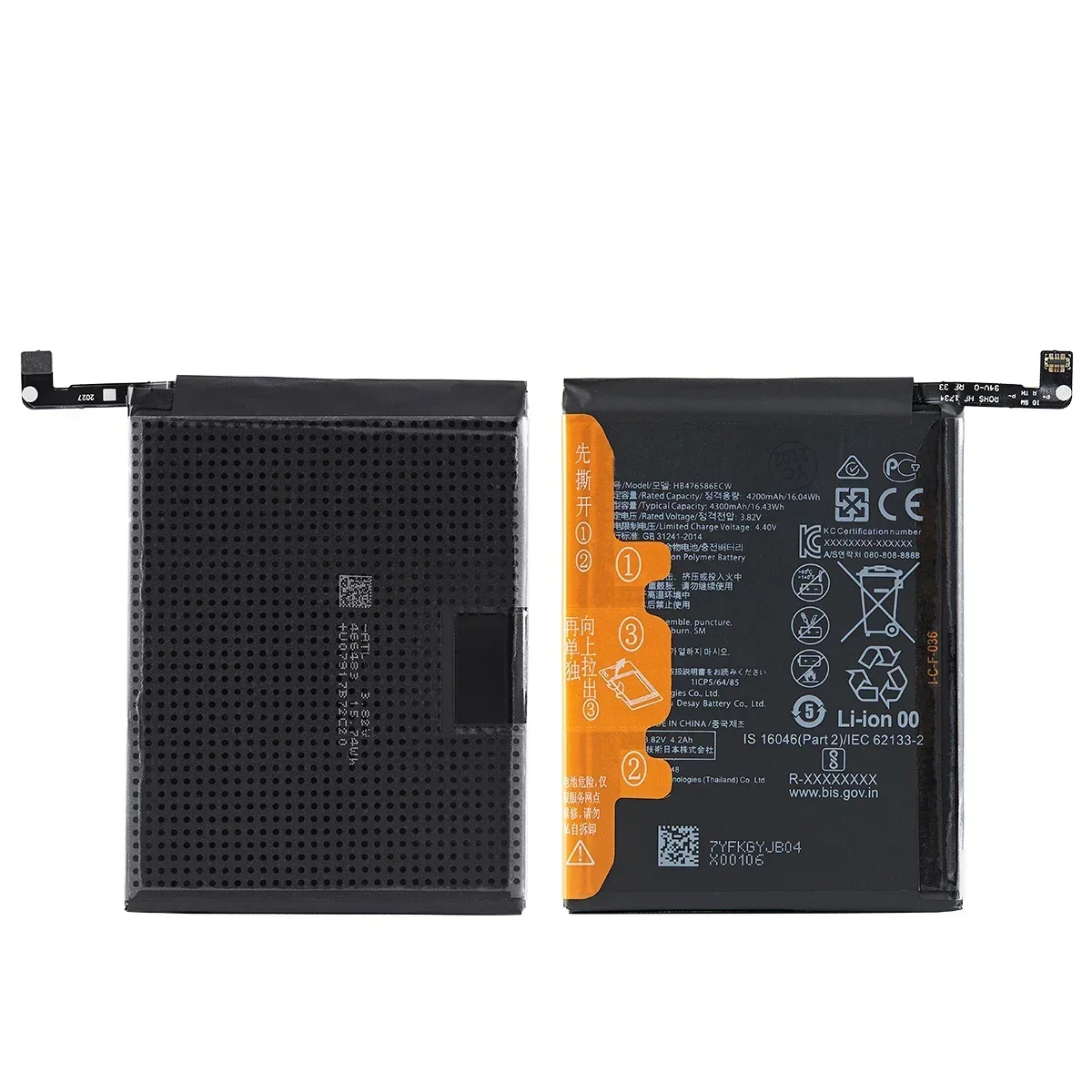 100% Orginal HB476586ECW 4300mAh Battery For Huawei Honor X10 5G Play4 Play 4 5G Replacement Batteries +Tools