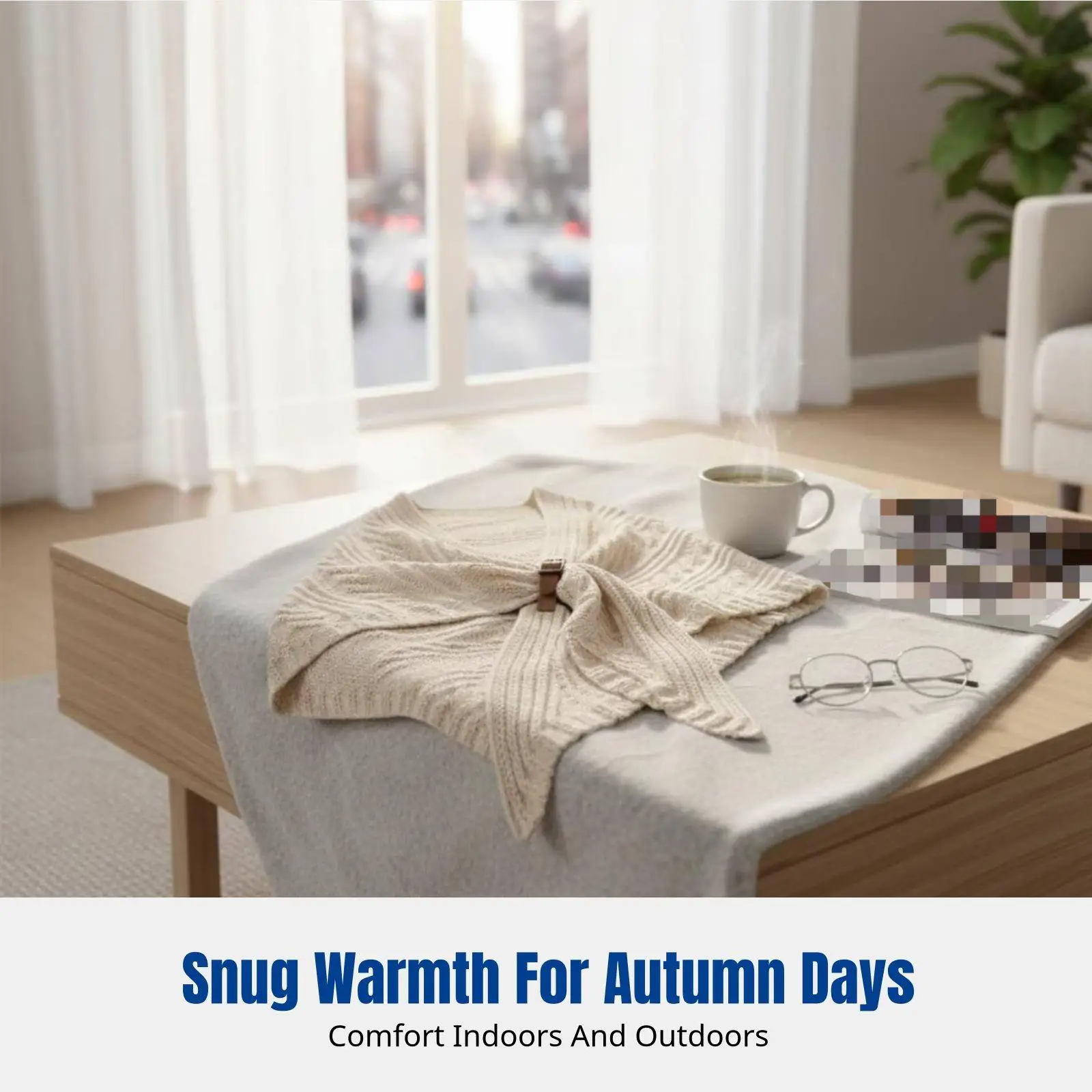 Women Knitted Shawl Wrap Scarf Cape Triangle Style Autumn Winter Soft Cozy Yarn for Office Daily Outdoor Use