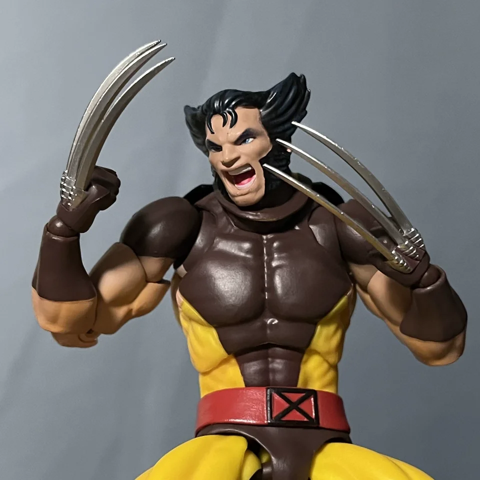 Nuevos juguetes Ct, figura de Wolverine, cómic marrón Mafex 138 x-men, figura de acción Shf, figura de Anime, modelo Ko, estatua, juguetes, regalos de navidad