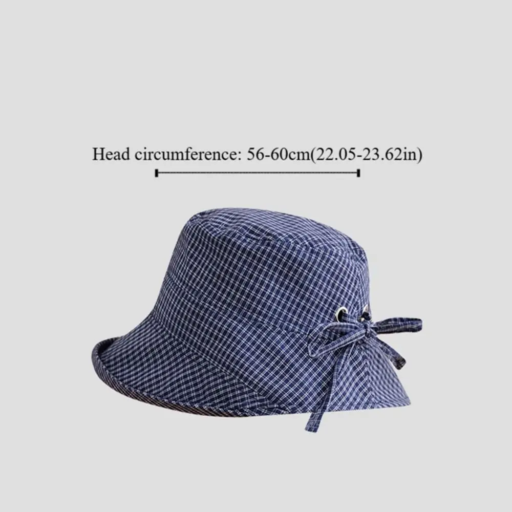 أزياء الصيف منقوشة غطاء دلو سريعة الجافة القوس منقوشة قبعة الشمس كرة لولبية طوي قبعات الصياد السفر