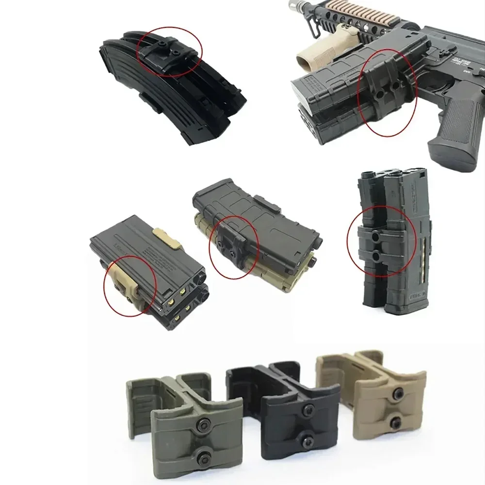 AK AR15 M4 Mag595 مجلة متوازية مزدوجة مجلة للأغراض العامة بندقية هوائية مرتبطة رصاصة مسدس إعادة تحميل سريع الوصول #4