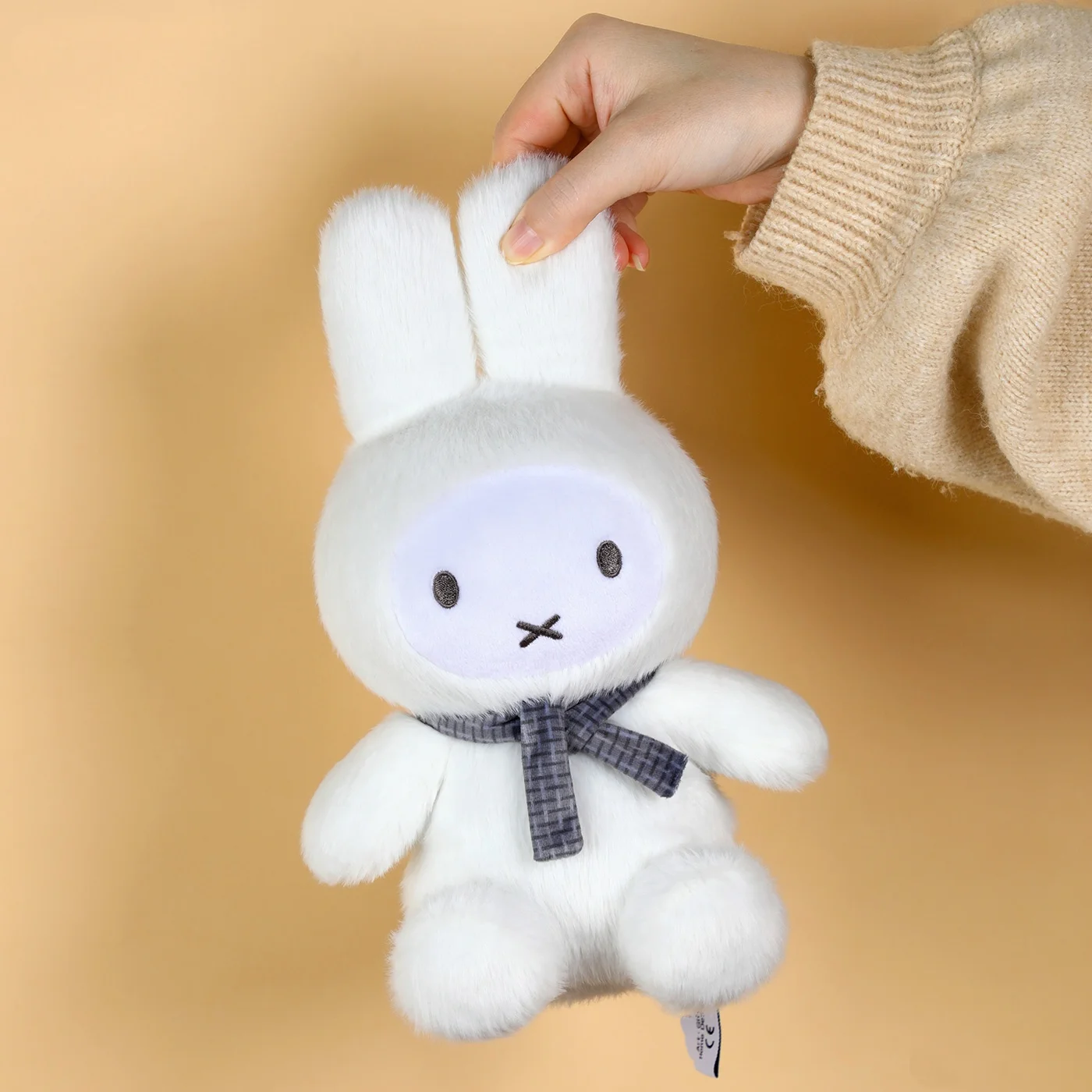 

Genuine Vipo Miffy Rabbit Plush Toy Doll Cute Miffy Rabbit Winter Scarf Series 25cm Plush Toy Birthday Gift