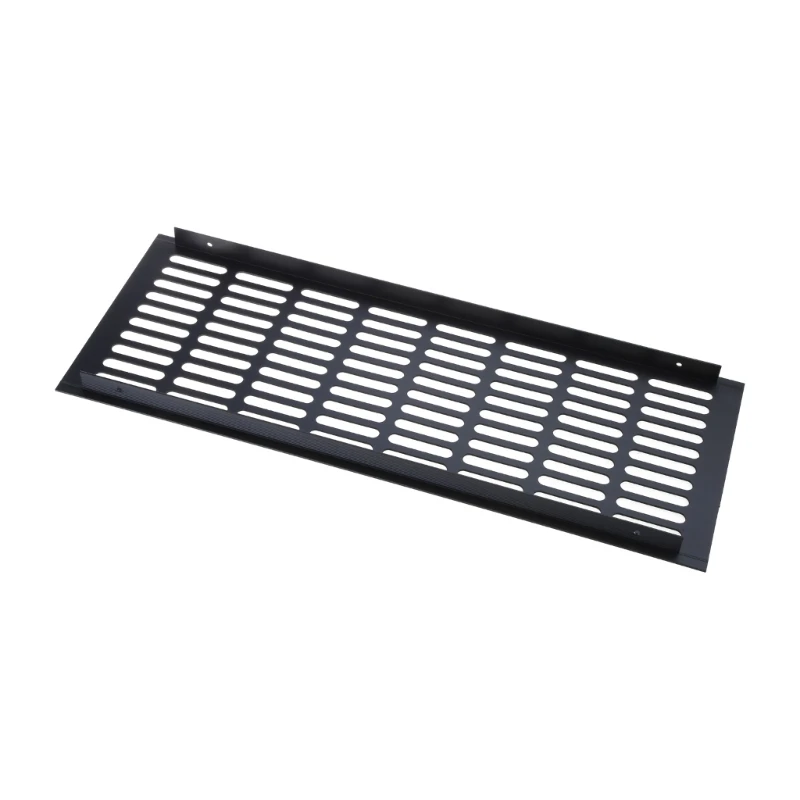 

Wide Vent Perforated Sheet Aluminum Alloys Air Vent Cover Ventilations Grilles Rectangles Metal Louvered Grills Cover