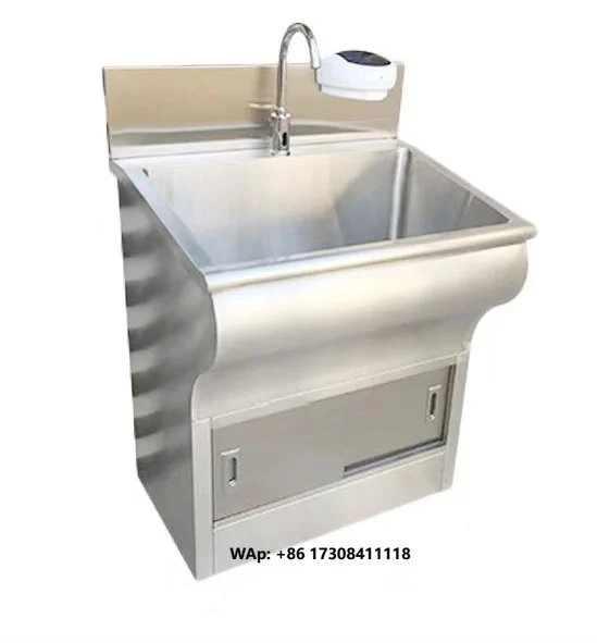 Serials Best Quality Cheap Price Stainless Steel Auto Water Washing Sink for Washing Hand in Operation Room