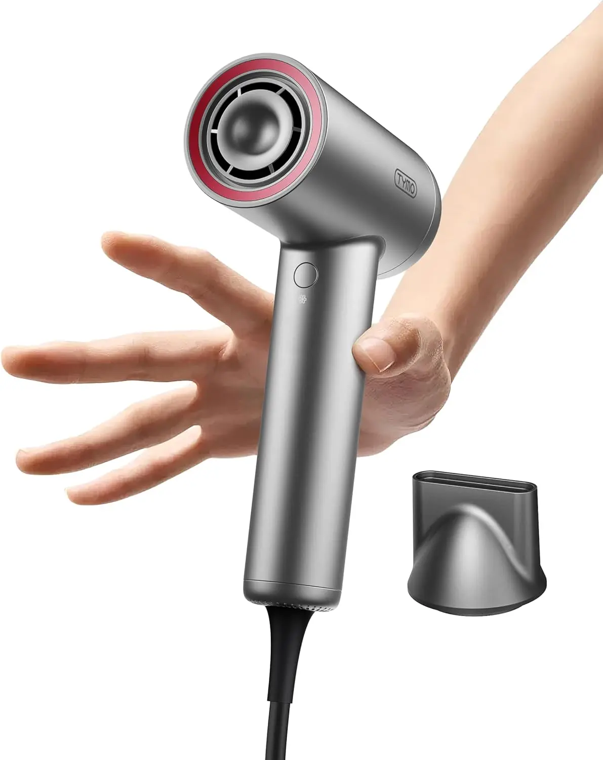

Lightweight Ionic Hair Dryer for Fast Drying, Low Noise with 4 Temps & 3 Speeds, Ideal for Travel and All Hair Types