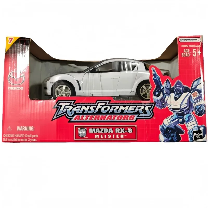 【재고 있음】Hasbro 변형 장난감 ALT 시리즈 번호 07 화이트 재즈 마이스터 RX-8 애니메이션 캐릭터 모델 장난감 컬렉션 선물