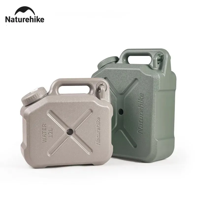 Naturehike 12L Water Bucket Portable Handle Tank Container Ultralight Large Capacity Hiking Water Container Amping Water Bags