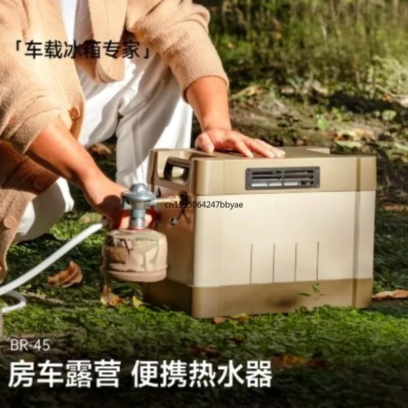 Portable Constant Temperature Instant Water Heater, Outdoor Camping Hot Shower System for RV, Caravan, Road Trip