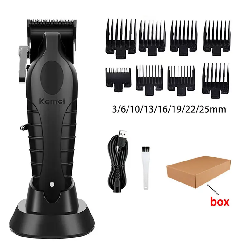 Kemei KM-2296 KM-2299 KM-1102 Tondeuse Kit Heren Elektrisch Scheerapparaat Tondeuse Machine Professionele Haar Snijmachine