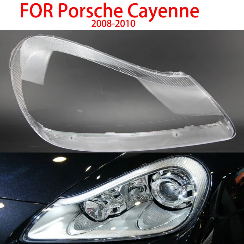 

For Audi Porsche Cayenne 2008 2009 2010 Headlight Lampshade Headlamp Plastic Cover Lamp Cover Headlamp Cover Headlamp Housing