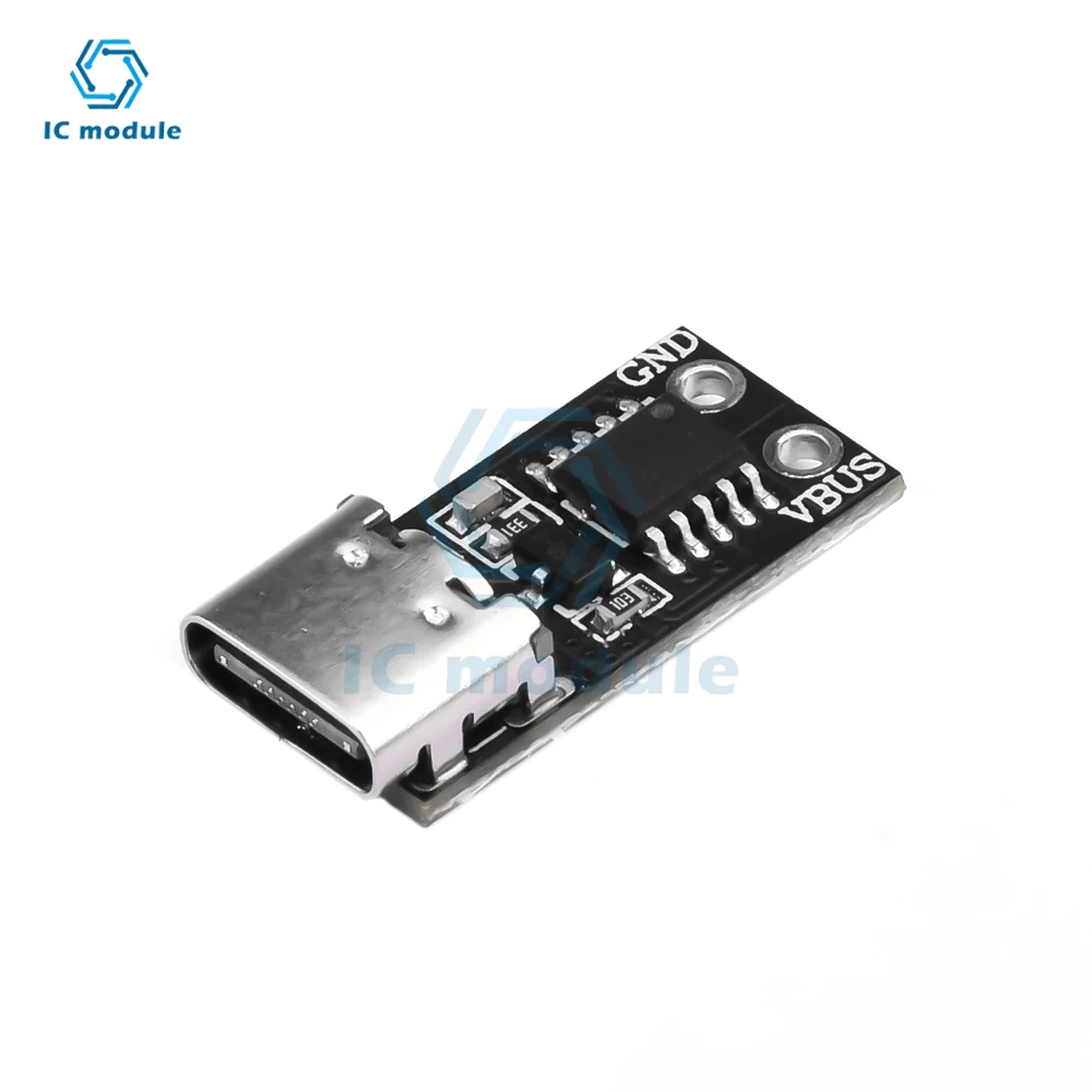 5V 9V 12V 15V 20V adjustable 3A PD/QC multi-protocol decoy fast charging boost module TYPE-C USB interface